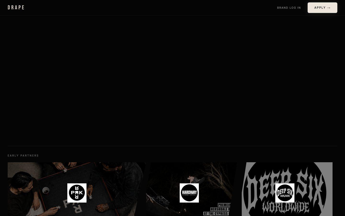 Drape Brand portal